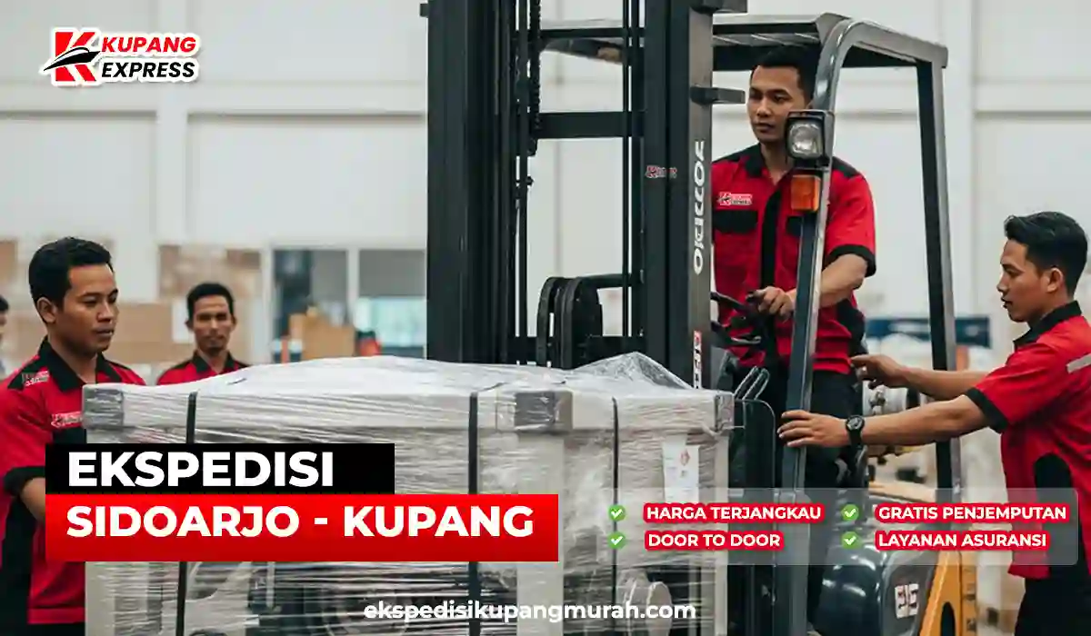 Juara 1 Ekspedisi Sidoarjo Kupang Free Door to Door Service