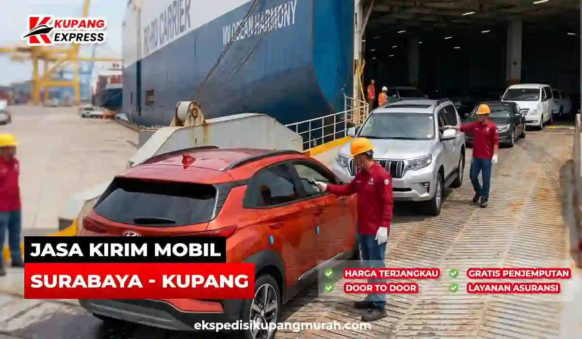 Jasa Kirim Mobil Surabaya Kupang