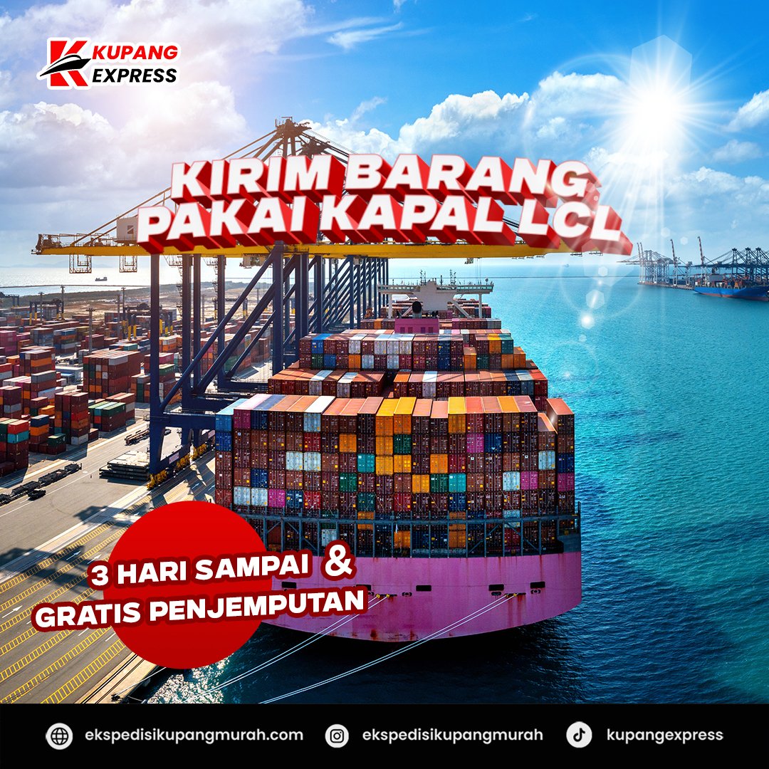 Pengiriman Via Kapal LCL