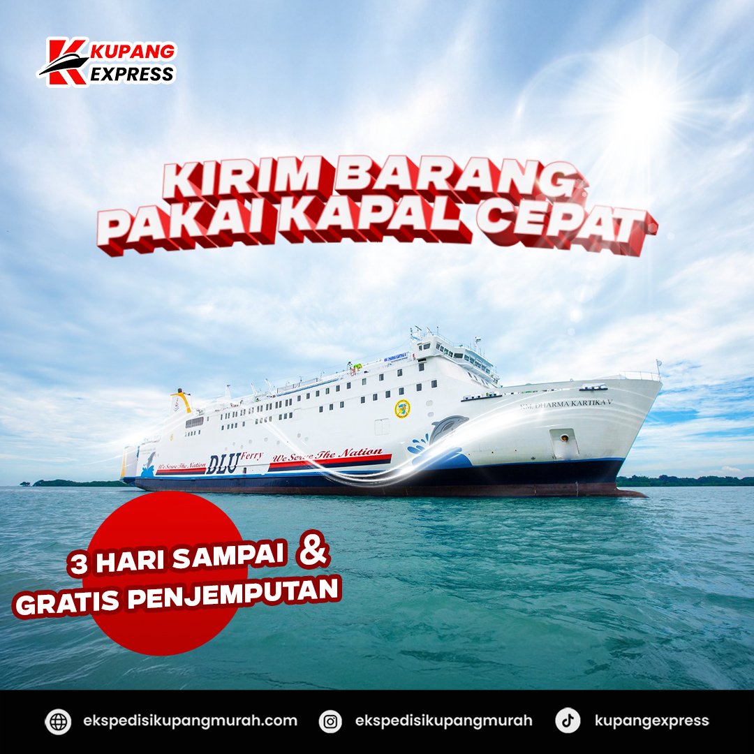 Pengiriman Via Kapal Cepat Roro