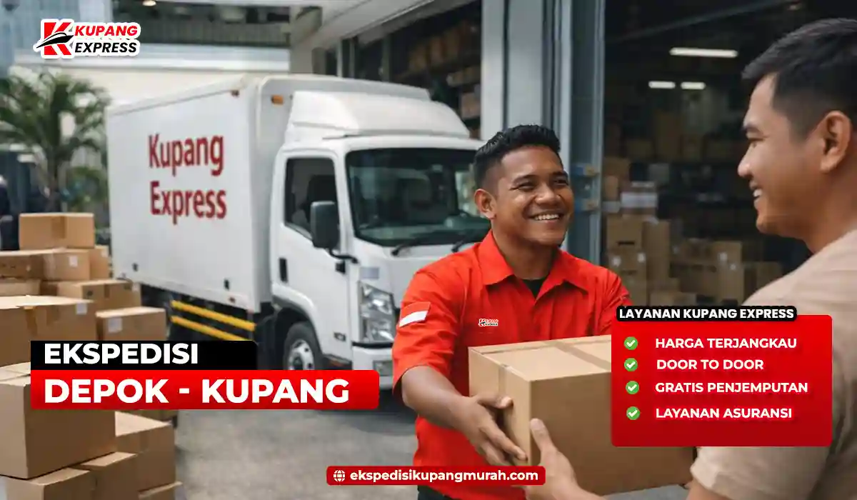 Promo Ekspedisi Cargo Depok Kupang Gratis Penjemputan