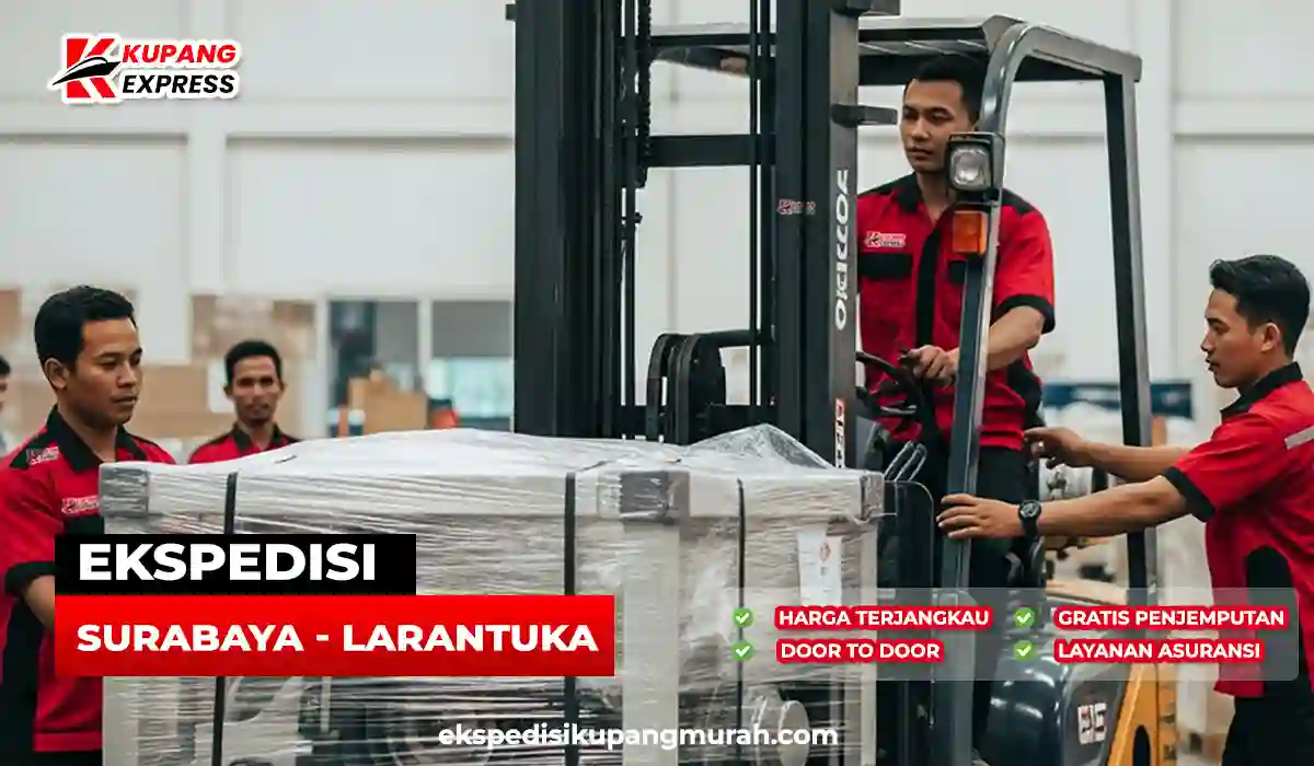 Tarif Ekspedisi Surabaya Larantuka Termurah