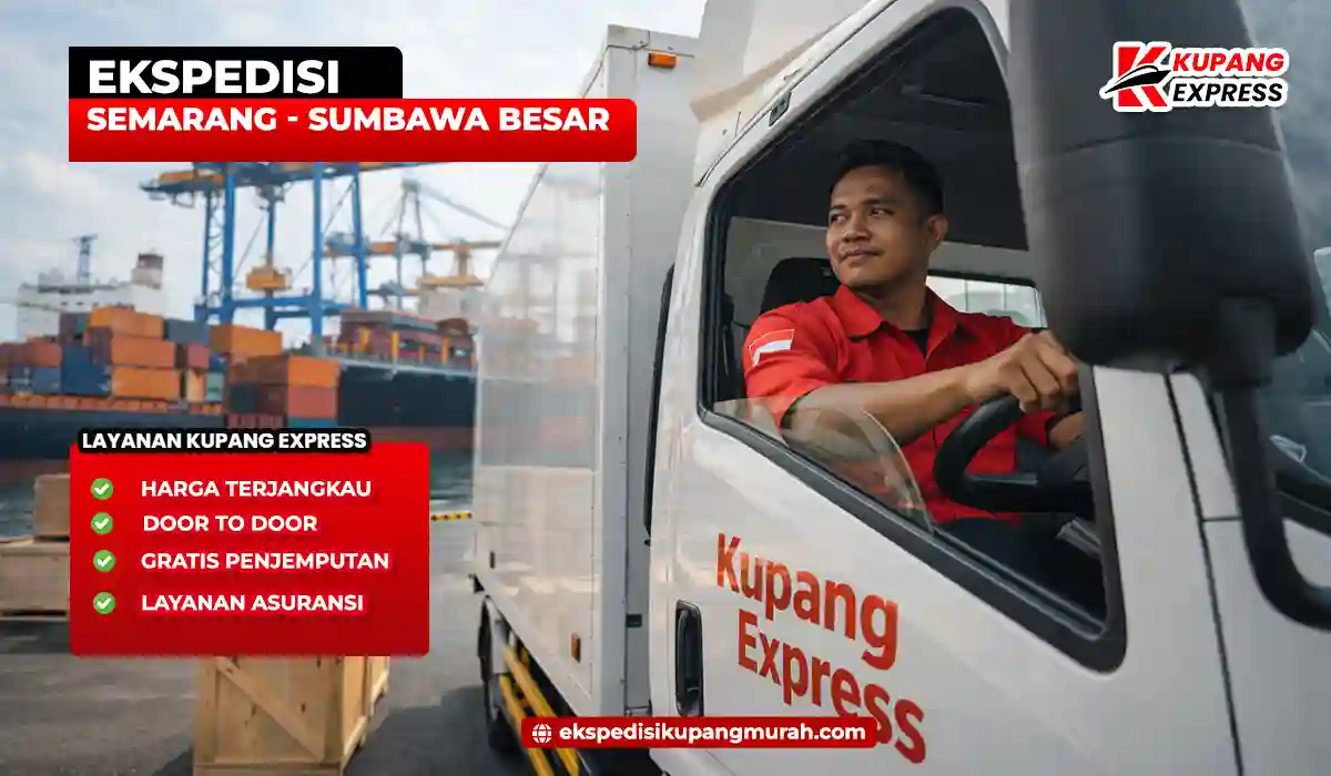 Jasa Cargo Laut Termurah Semarang - Sumbawa Besar Hemat, Aman dan Terpercaya