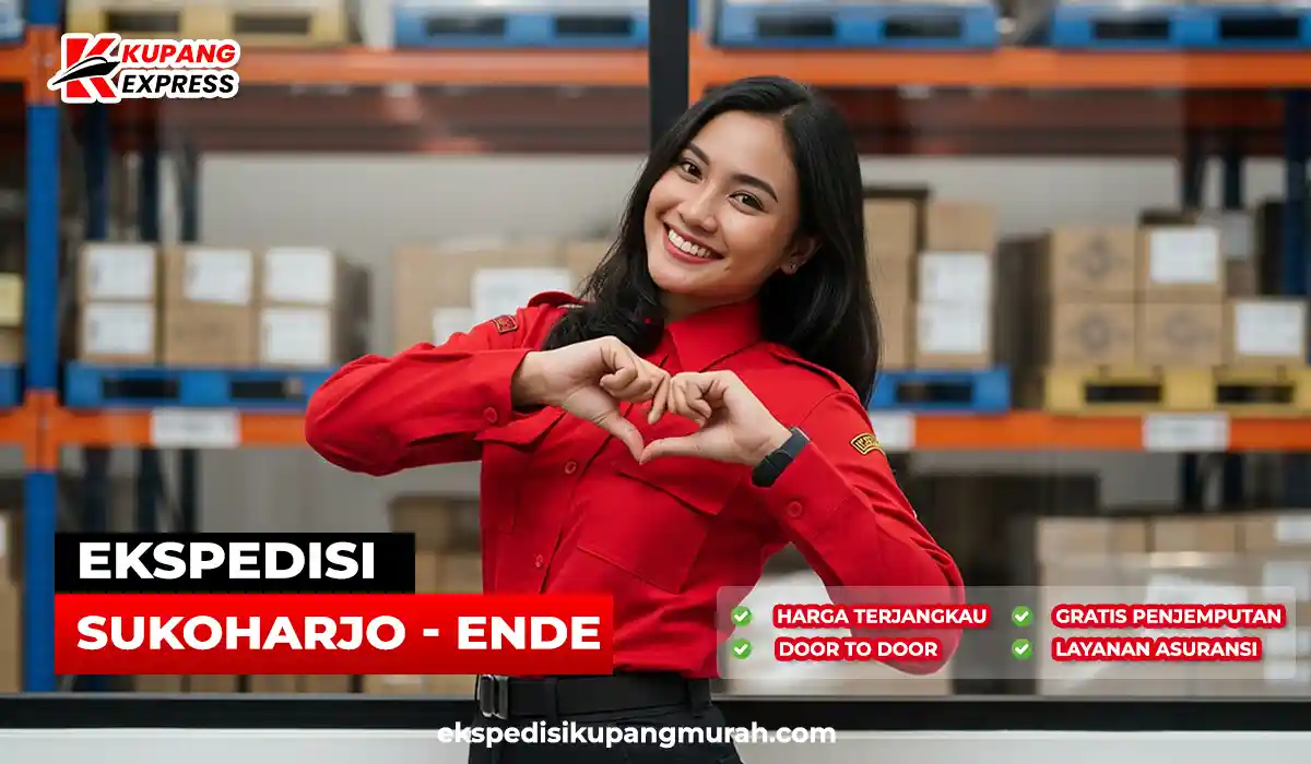 Promo Jasa Ekspedisi Sukoharjo Ende Termurah Via Kapal Cepat