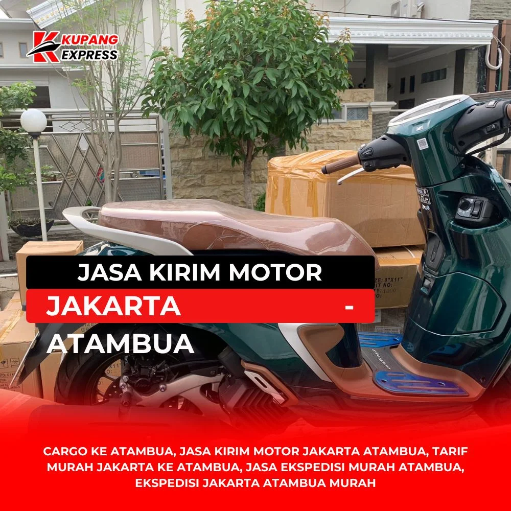 Jasa Kirim Motor Jakarta Atambua