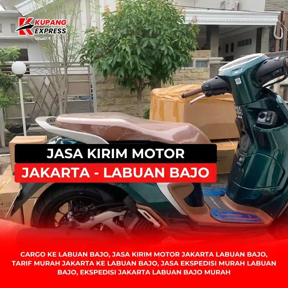 Jasa Kirim Motor Jakarta Labuan Bajo