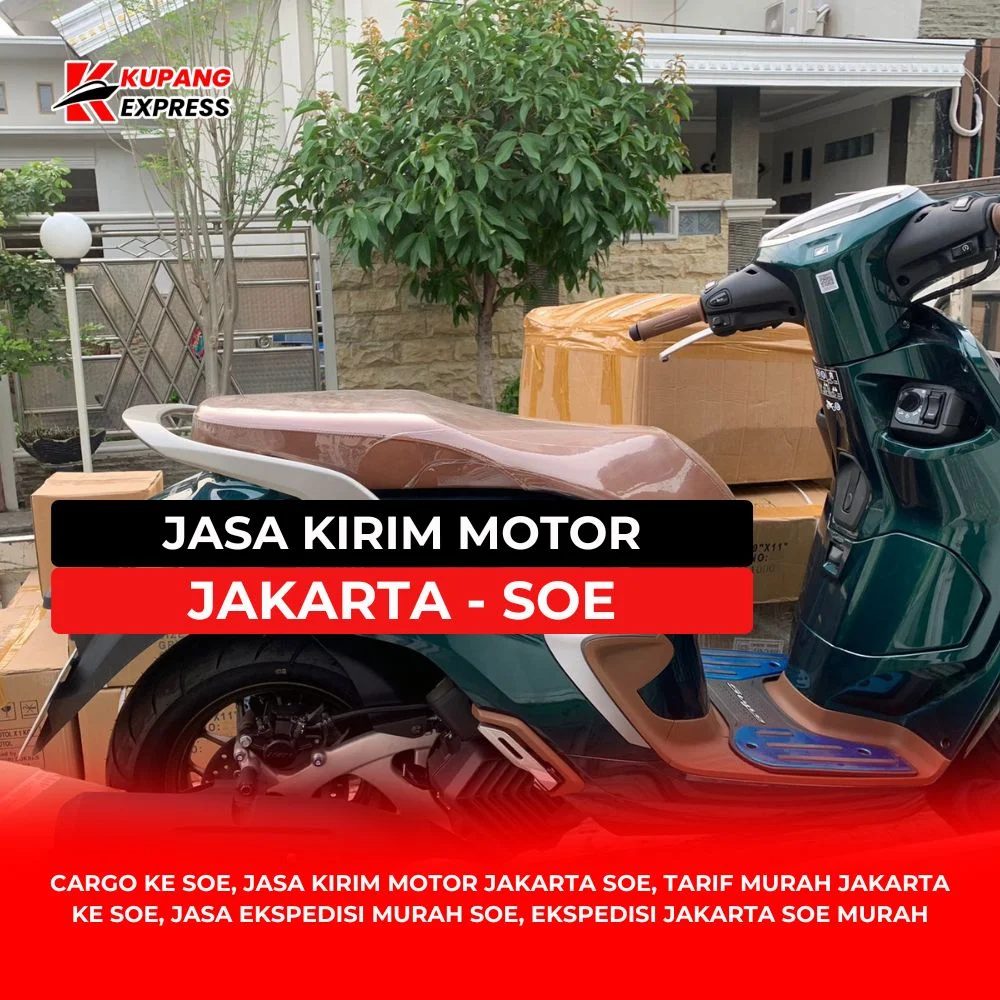 Jasa Kirim Motor Jakarta Soe