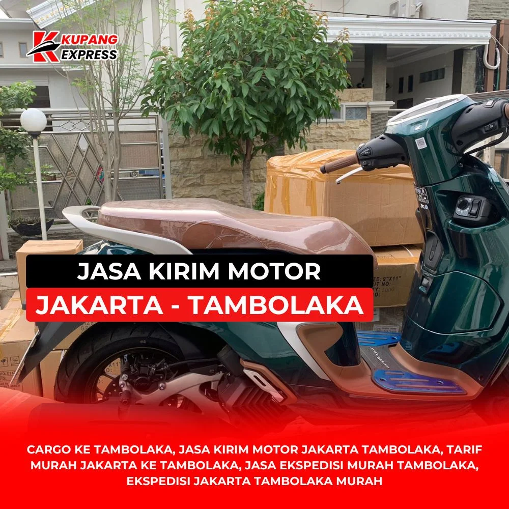 Jasa Kirim Motor Jakarta Tambolaka