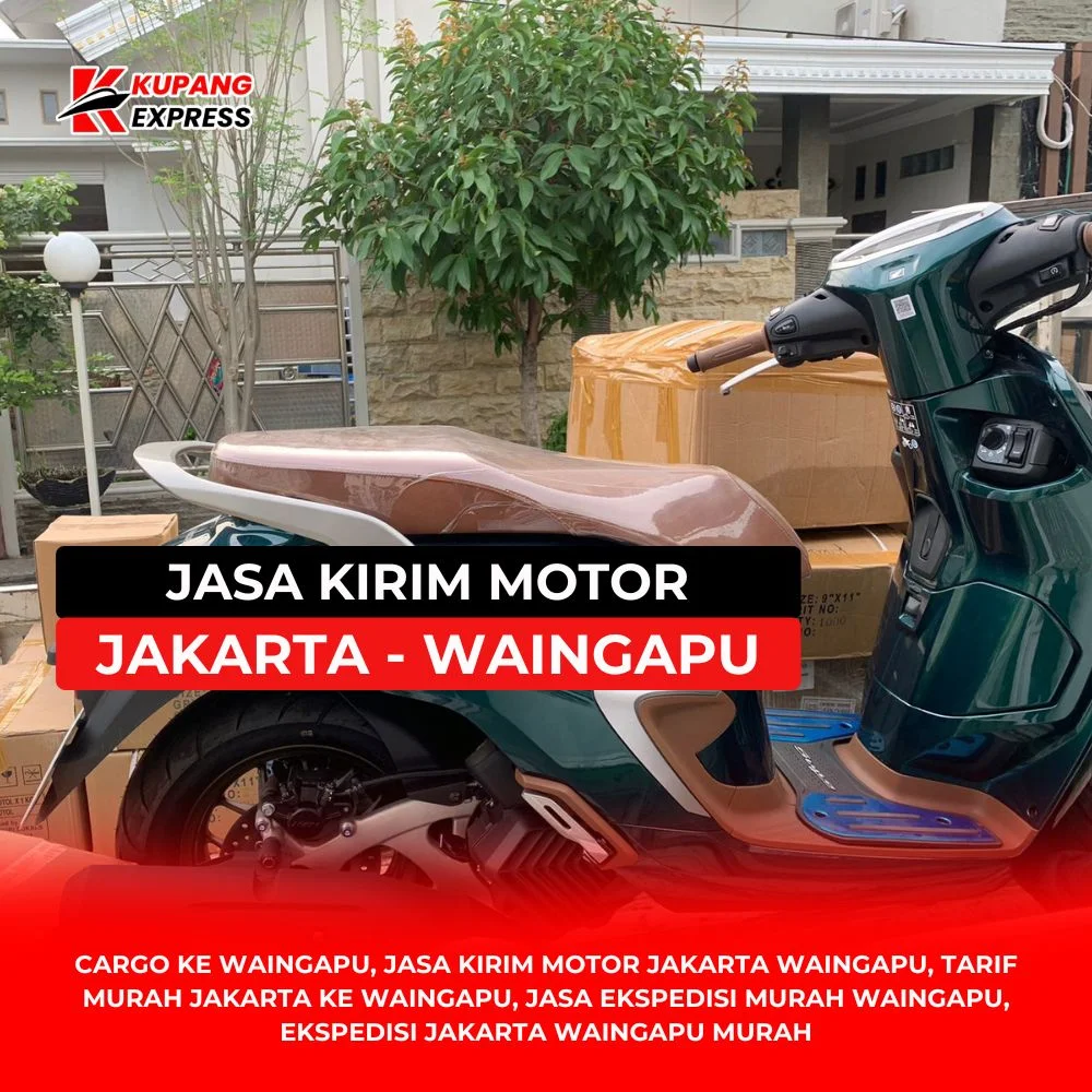 Jasa Kirim Motor Jakarta Waingapu