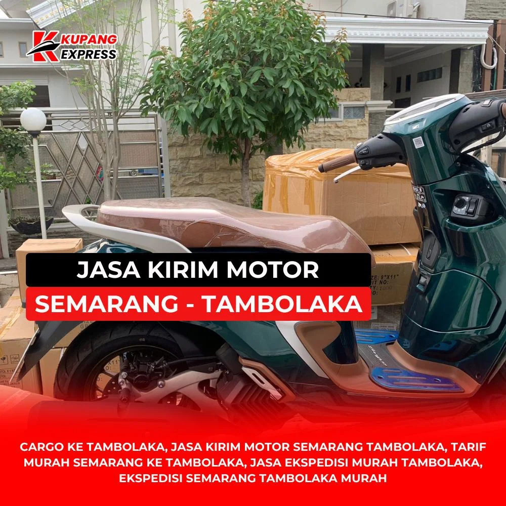 Jasa Kirim Motor Semarang Tambolaka