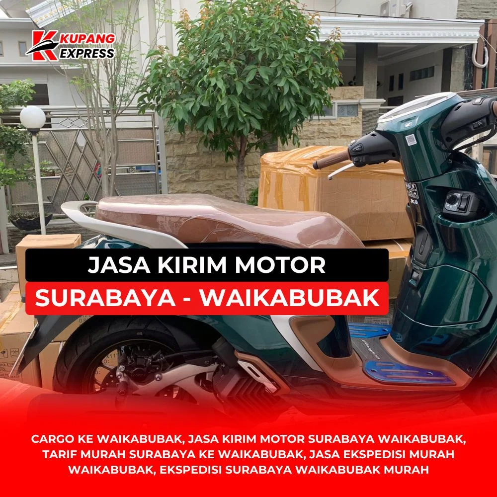 Jasa Kirim Motor Surabaya Waikabubak