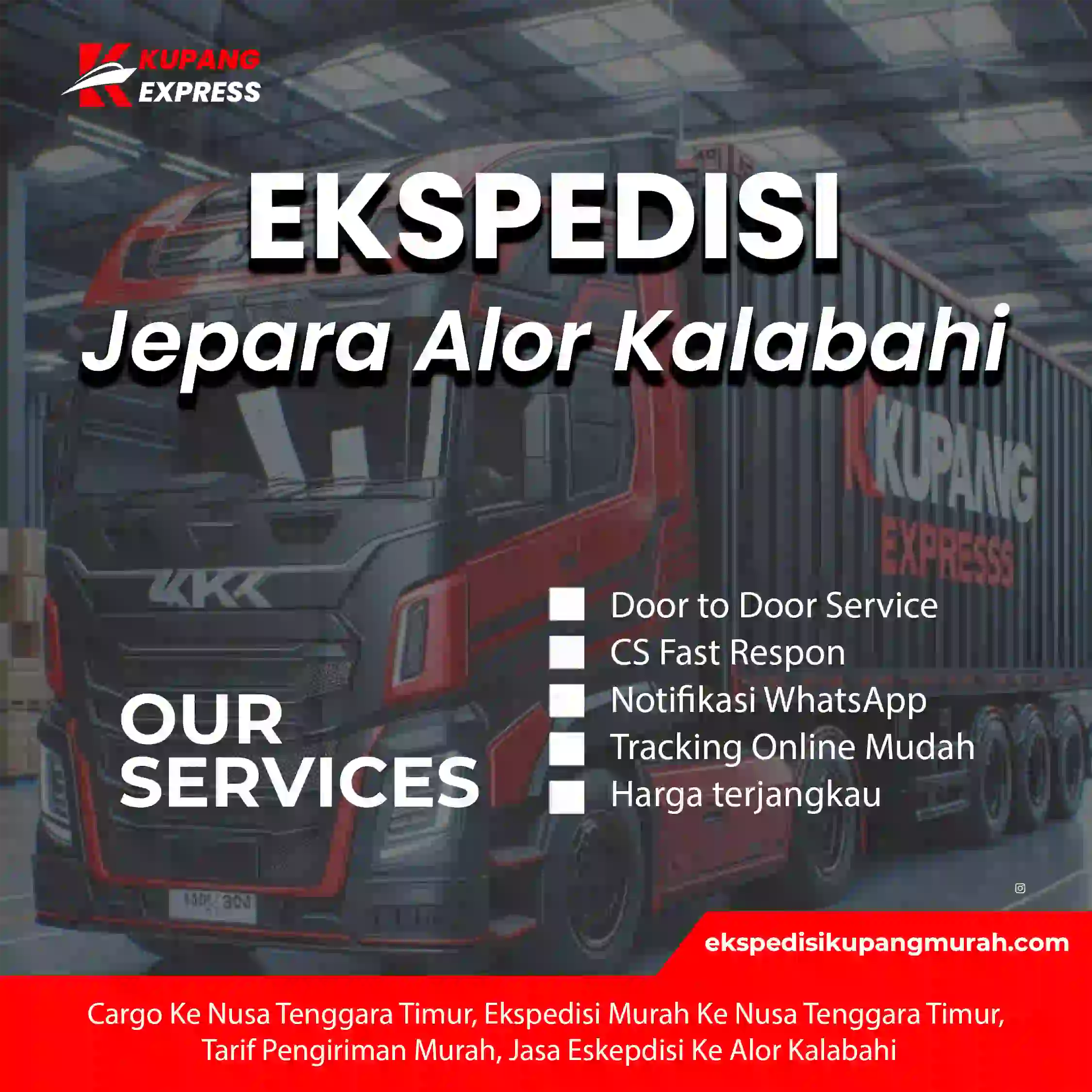 Ekspedisi Jepara Alor Kalabahi